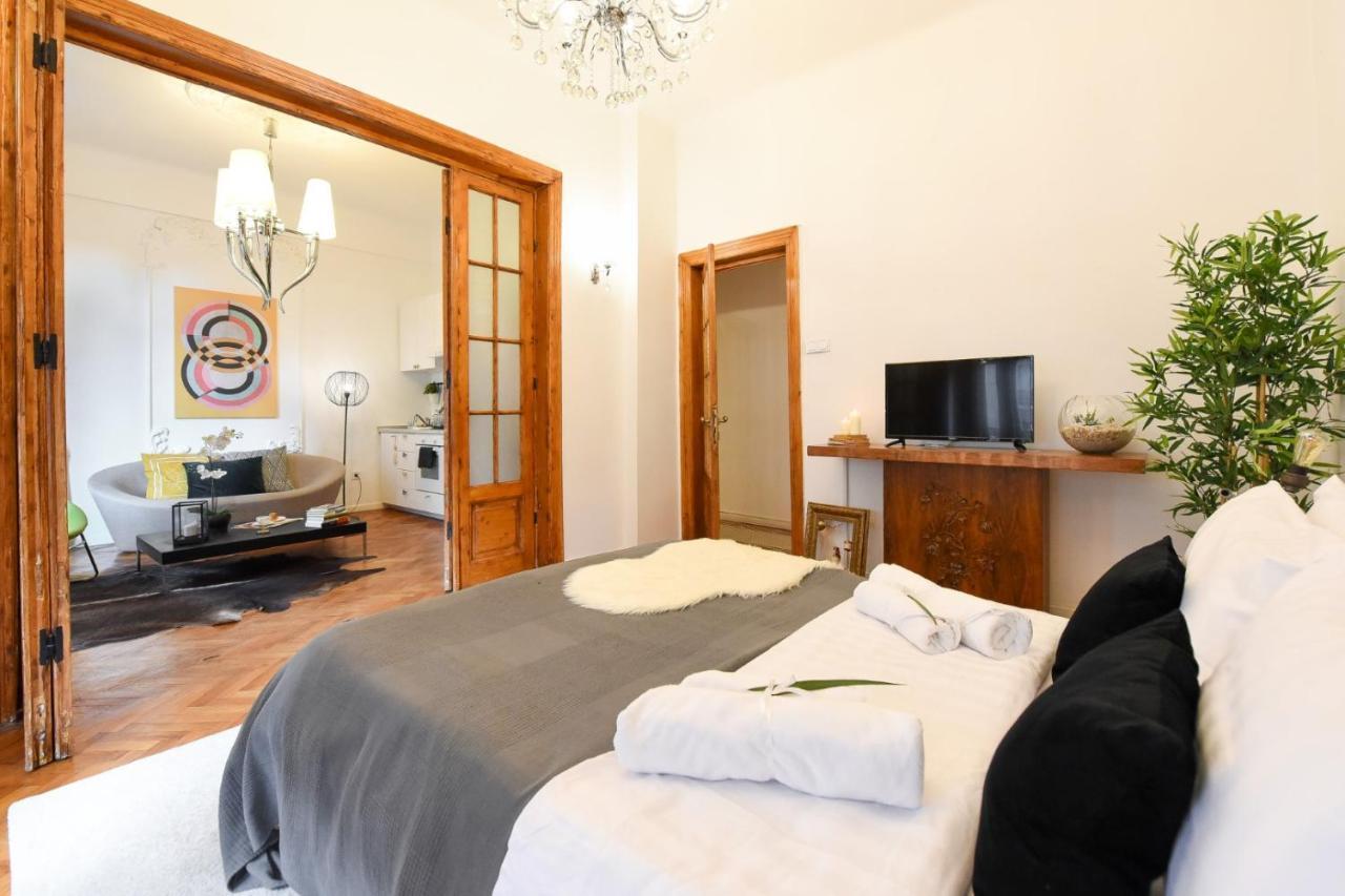 Vintage Elegance, Modern Comfort: 1Br Apartment Overlooking Calea Victoriei Bucharest Luaran gambar
